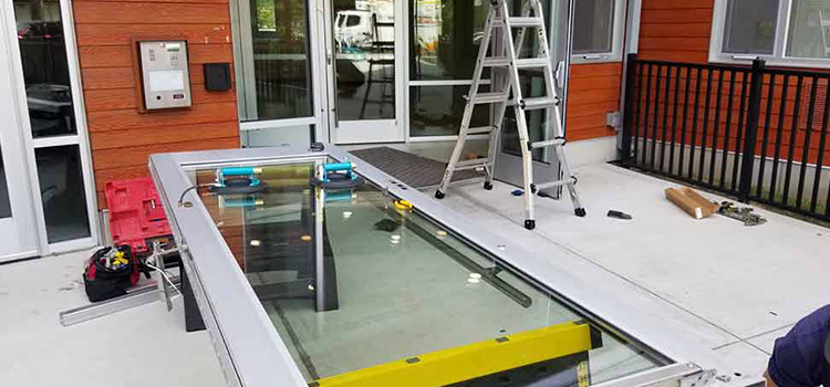 storefront door glass replacement Lakeside